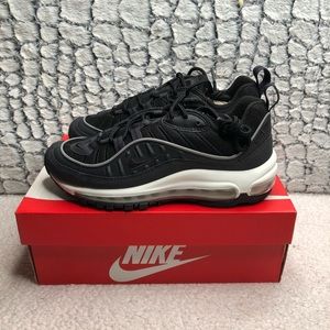 Nike Air Max 98 Oil Grey-Oil Grey-Black GS